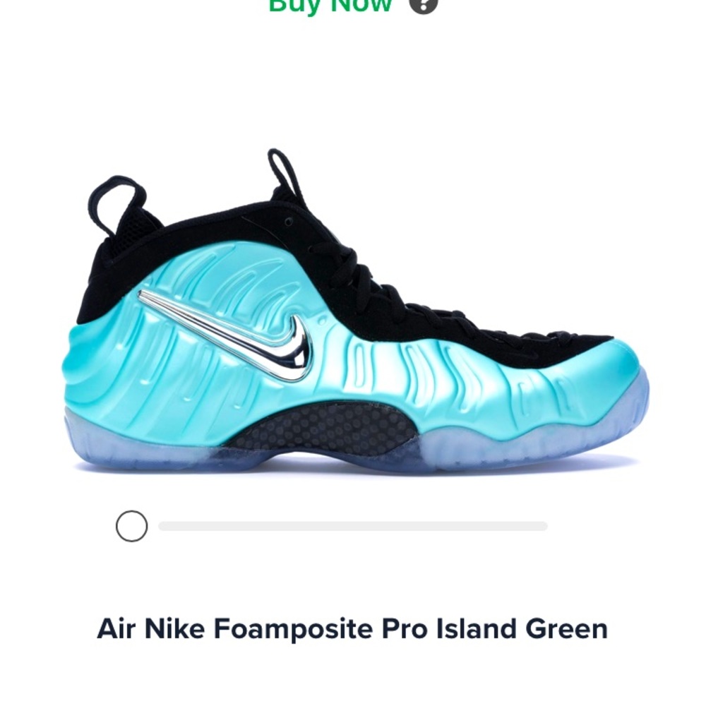 Foamposite island green